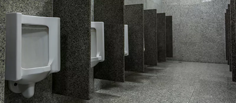 Urinal Divider Installation in Eglington East, Toronto