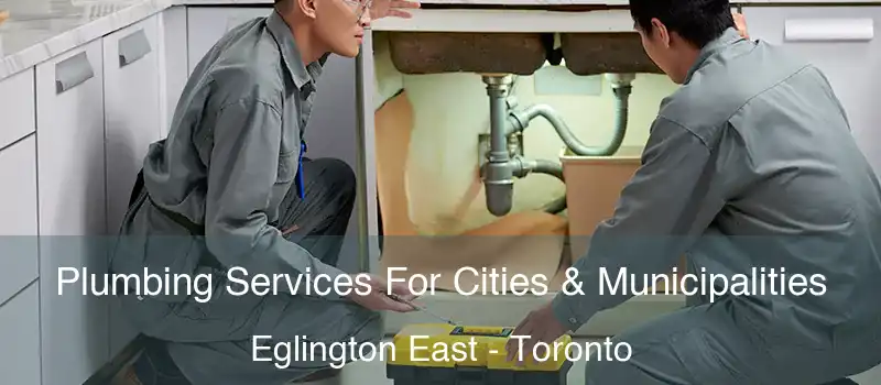  Plumbing Services For Cities & Municipalities Eglington East - Toronto