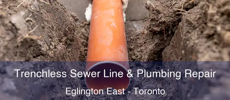 Trenchless Sewer Line & Plumbing Repair Eglington East - Toronto