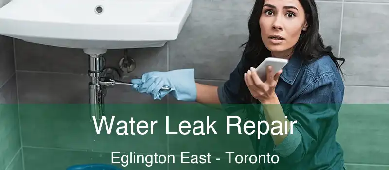 Water Leak Repair Eglington East - Toronto
